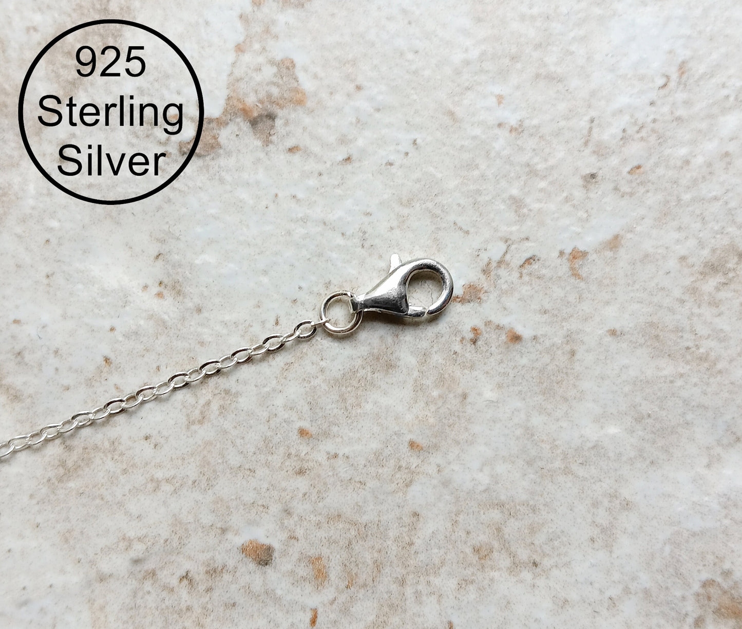 925 Sterling Silver Chain Extender 2.22" Inches 5.7cm for Necklaces Bracelets Anklets Jewelry Adjustment Extension with Lobster Clasp