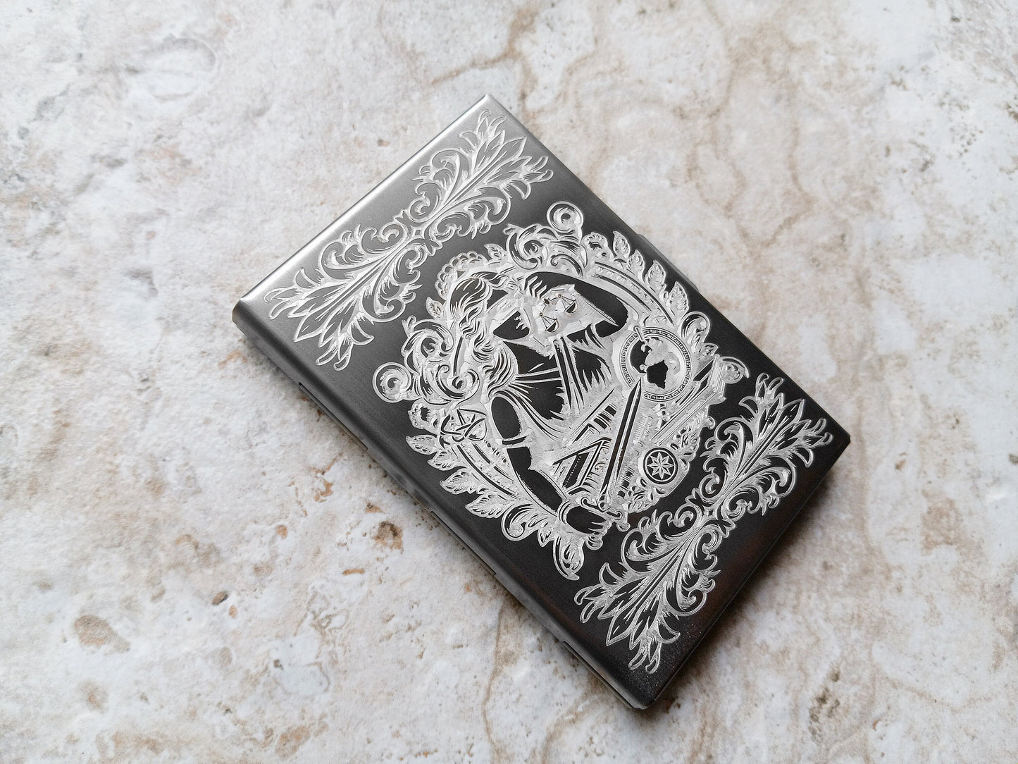 Left Side View of Case Wallet