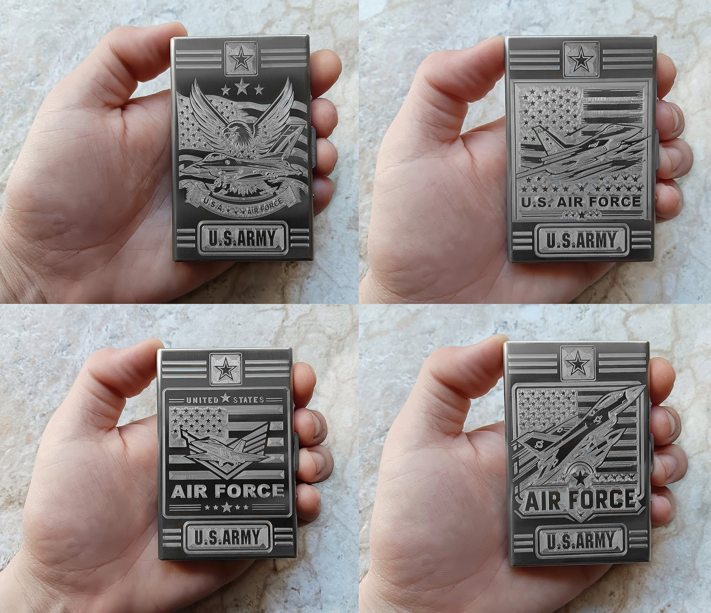 Top View of the Different Airforce Example Designs