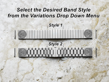 US Veteran Engraved Watch Band Compatible with Samsung Galaxy Watch 3 45mm 46mm Gear S3 Frontier and Classic Stainless Steel Bracelet Strap V3 -B22