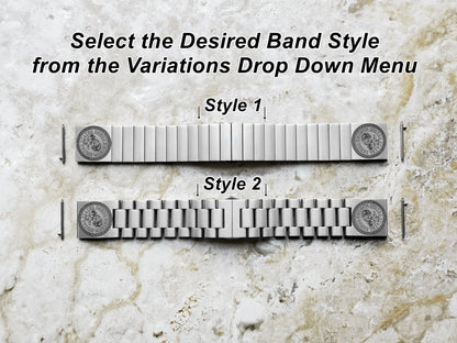 Marine Corps Engraved Watch Band Compatible with Samsung Galaxy Watch 3 45mm 46mm Gear S3 Frontier and Classic Stainless Steel Bracelet Strap MC1 -B22