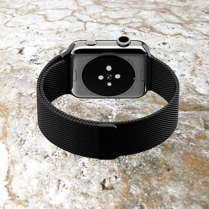 Apple Watch Black Band Set Crystal Bezel Bling Case Cover for Ultra 2 9 8 7 SE 6 5 4 3 2 1 49mm 45mm 44mm 42mm 41mm 40mm 38mm Milanese Strap