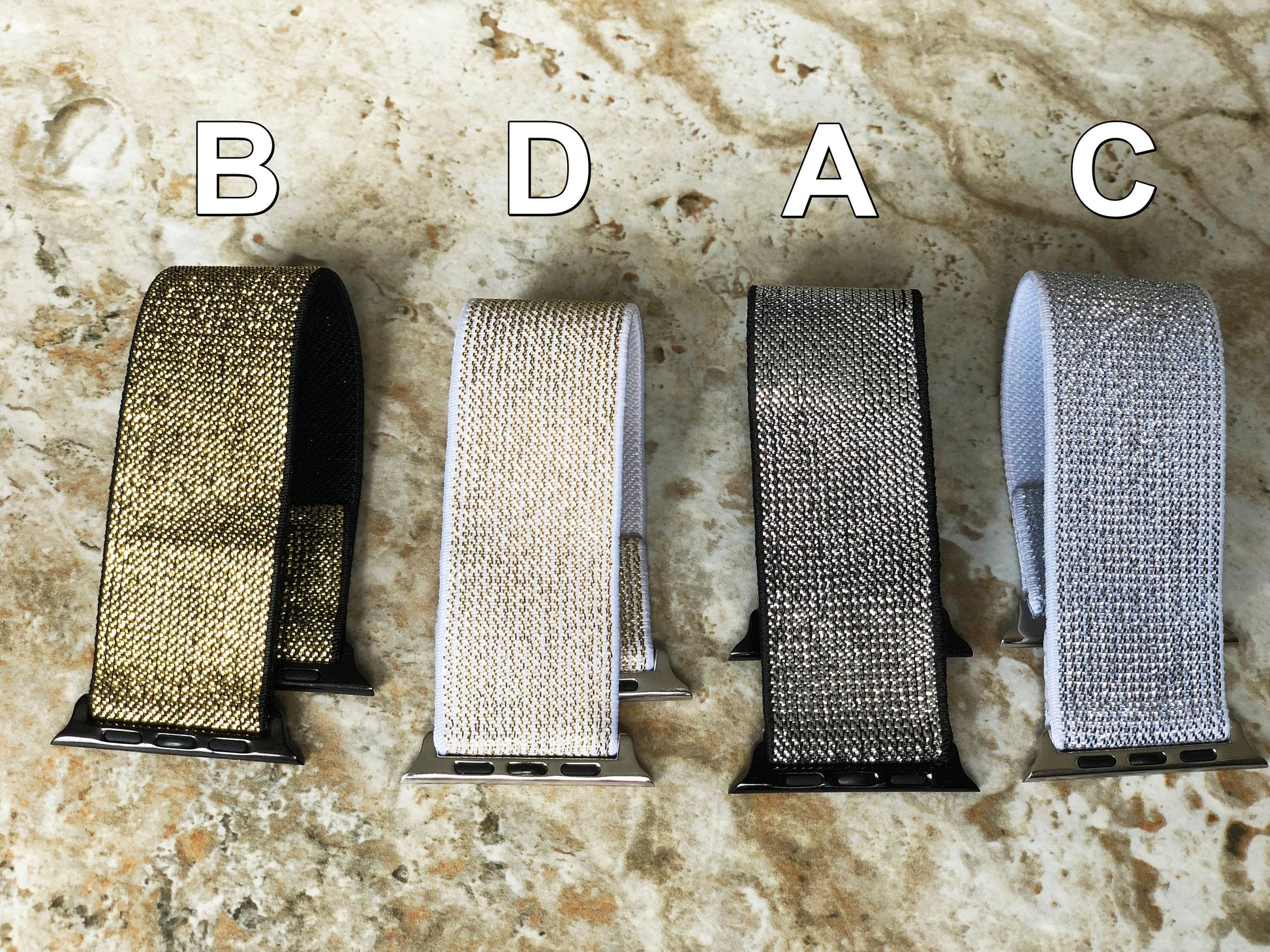 Apple Sparkling Stretch Band Strap for iWatch Ultra 2 49mm and 9 8 Series 41mm 45mm Case Fancy Modern Elastic Bracelet