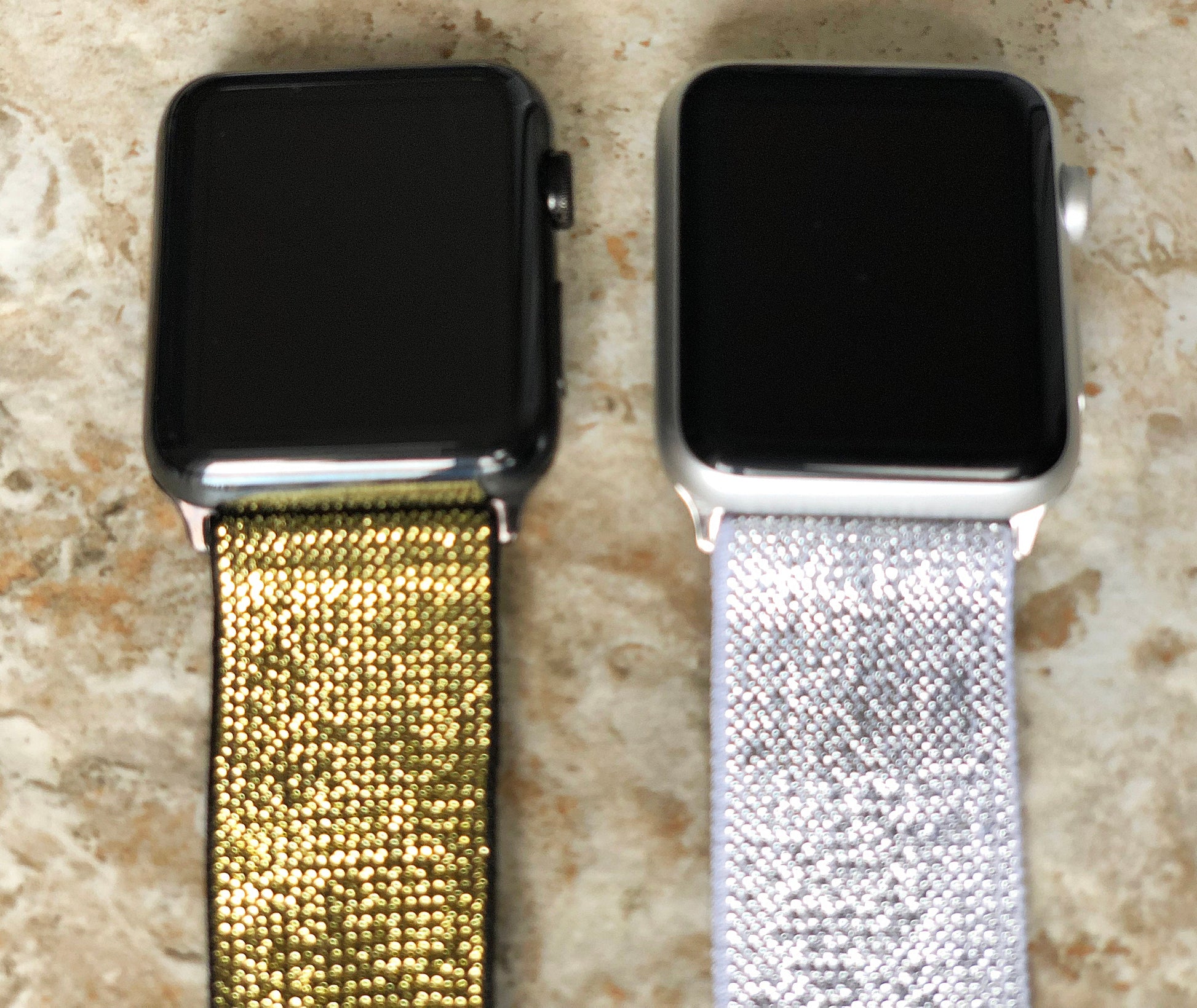 Apple Sparkling Stretch Band Strap for iWatch Ultra 2 49mm and 9 8 Series 41mm 45mm Case Fancy Modern Elastic Bracelet