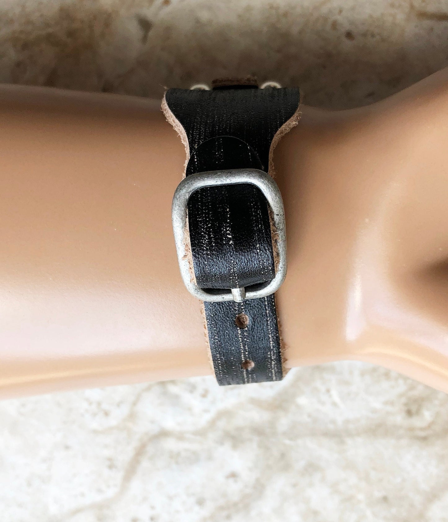 Apple New Handmade Band for iWatch All Series Black and Burnished Leather Bracelet Straps 38mm 40mm 41mm 42mm 44mm 45mm 49mm Case