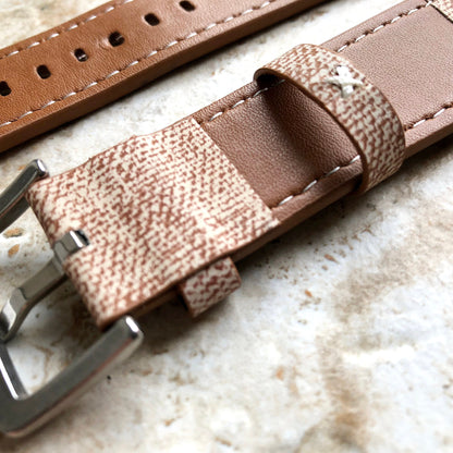 Apple AP-JW1 Highly Resistance for iWatch 38mm 40mm 41mm 42mm 44mm 45mm 49mm All Series Bracelet Coated Soft Leather Jeans Band Straps