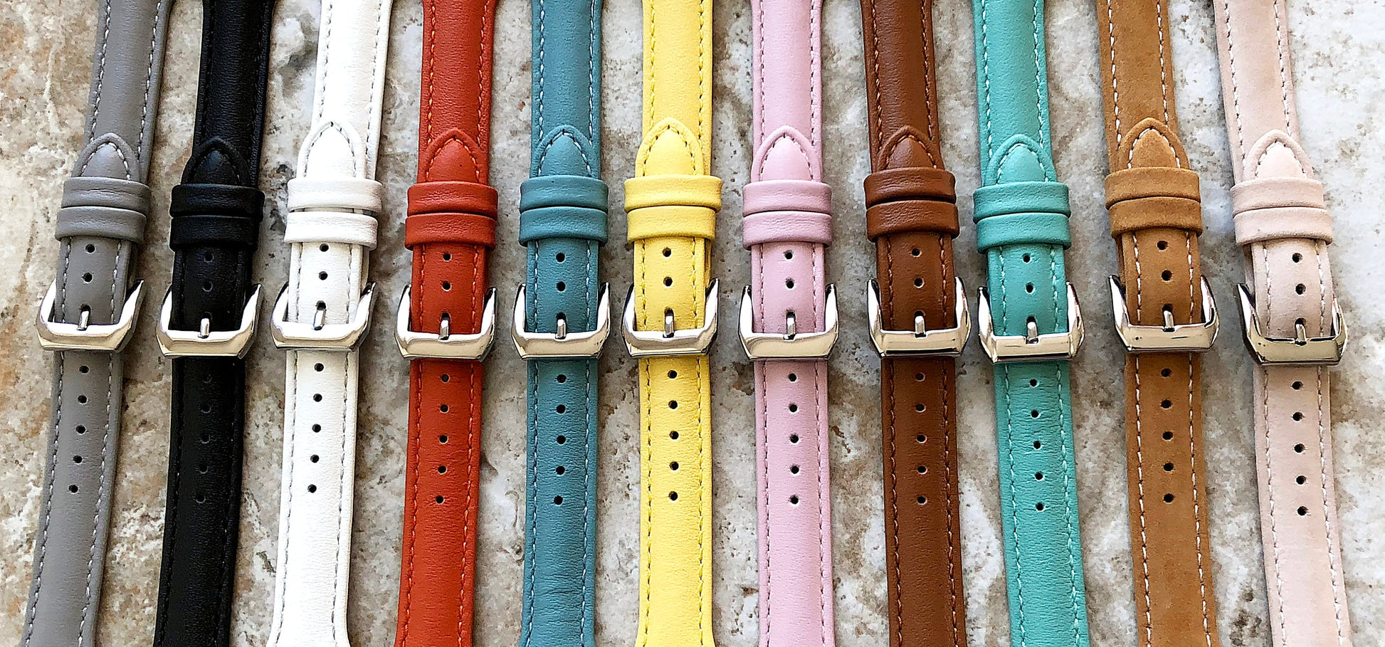 Fitbit Ionic Red Roses Slim Elegant Soft Leather Band Strap Bracelet for Smartwatch Quick Release Adapters in Silver Rose Gold Black