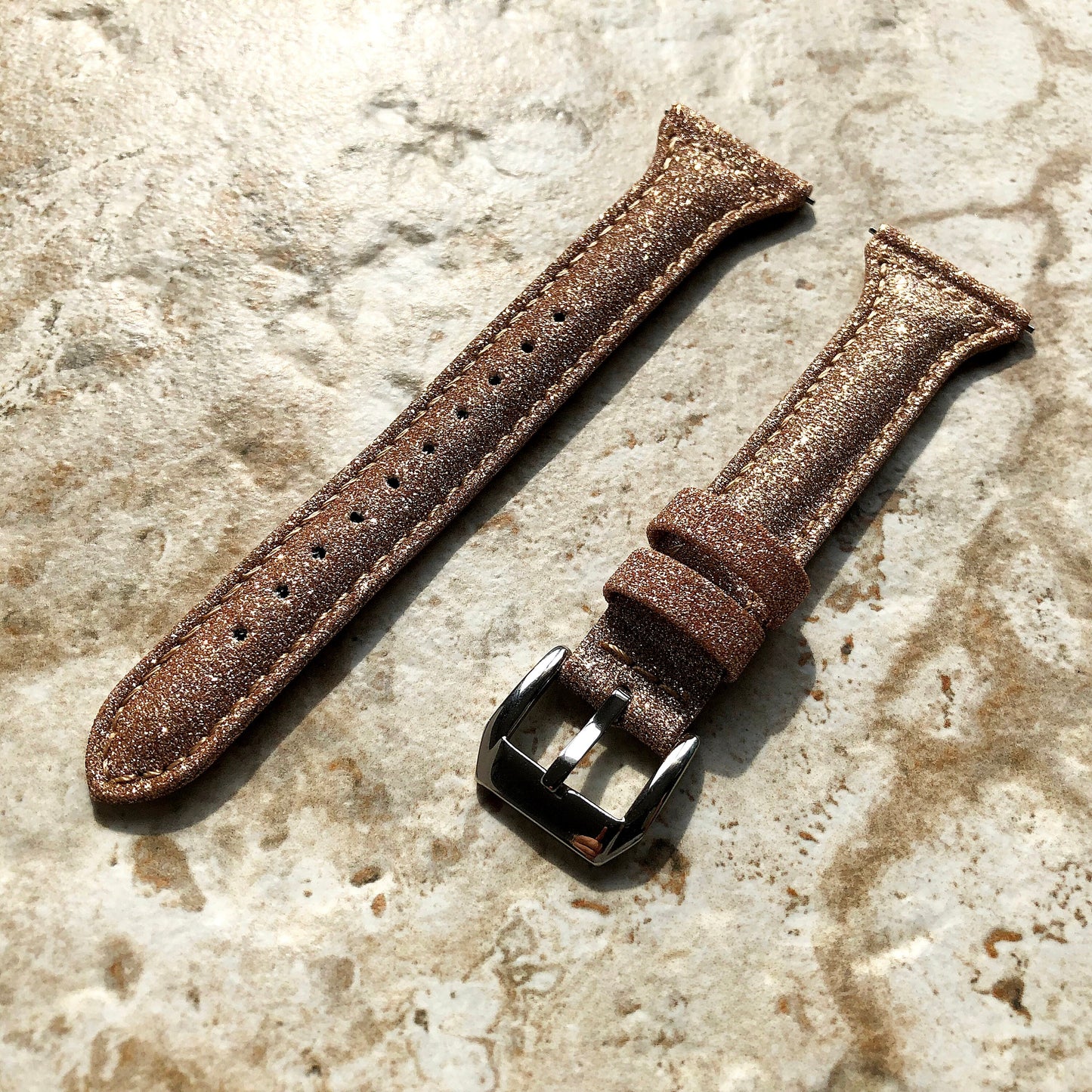 Garmin Gold Sparkling Glitter Slim Band for Forerunner 745 265 255 Venu 3 2 Darth Vader First Avenger Vivoactive 4 Leather Strap Quick B22