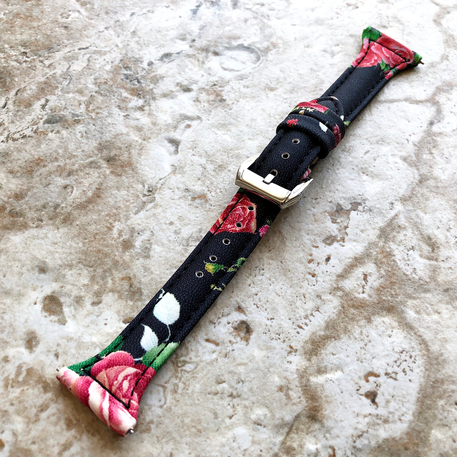 Garmin Red Roses Slim Band for Forerunner 745 265 255 Venu 3 2 Darth Vader First Avenger Vivoactive 4 Leather Elegant Strap Bracelet B22