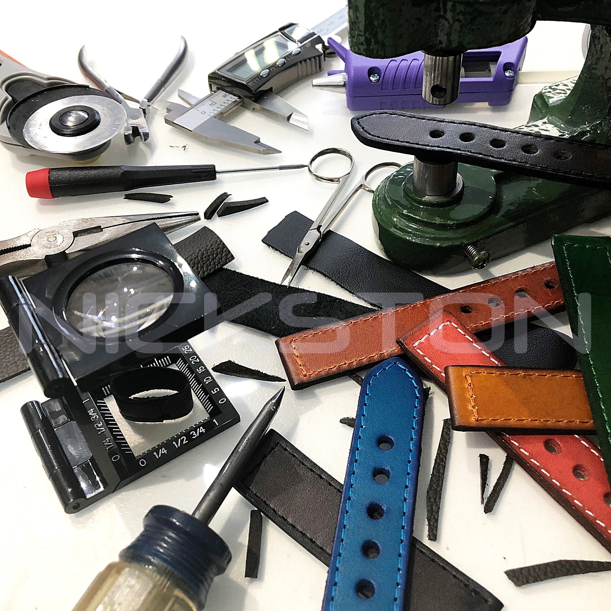 Limited Black Band 22mm 24mm 25mm Compatible with Apple Watch Fitbit Versa 2 3 4 Sense 2 Ionic Handmade Genuine Real Leather Strap