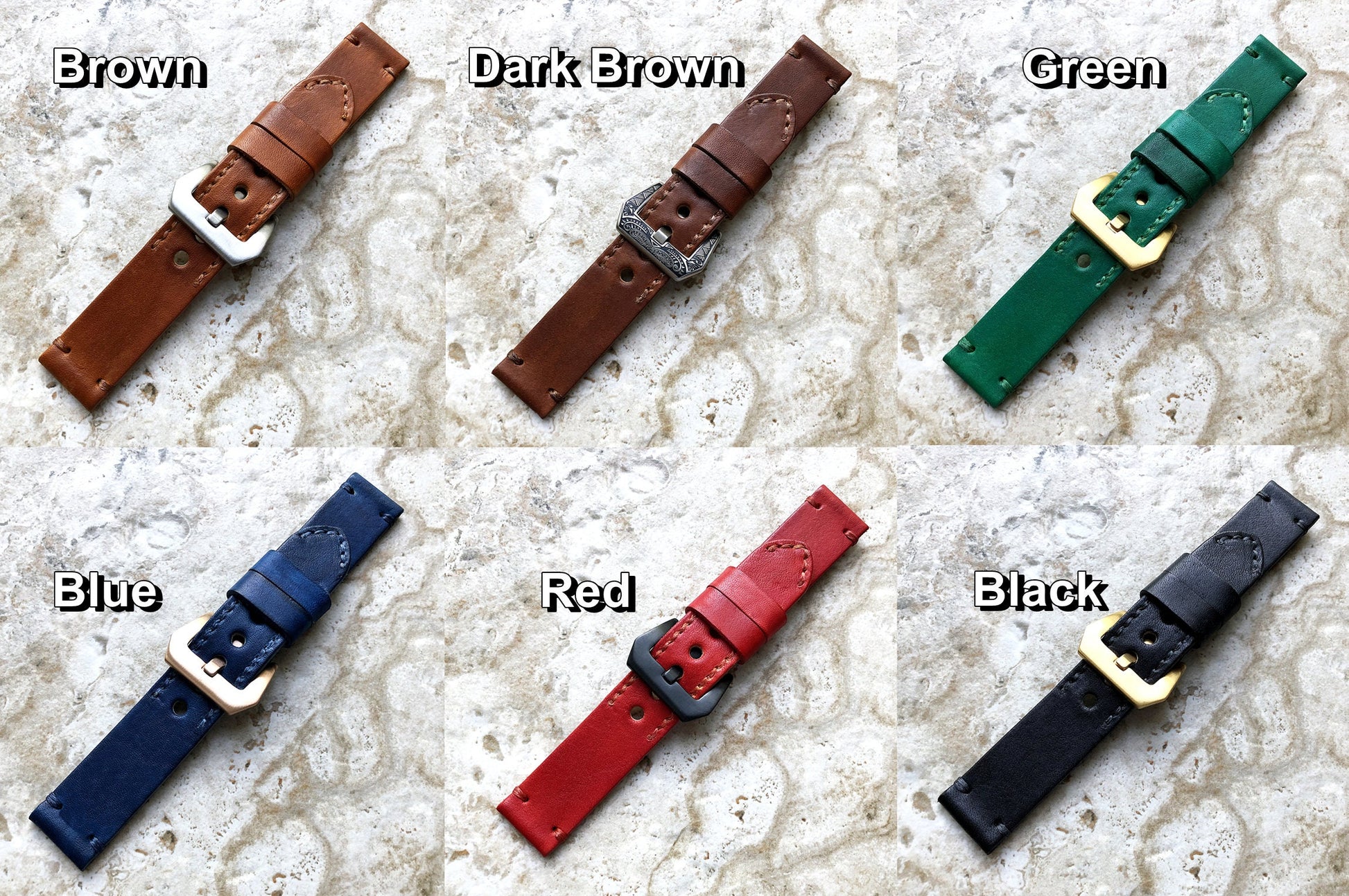 Peony Flower Band 22mm 24mm 25mm Tooled Embossed Genuine Leather Compatible with Apple Watch Fitbit Versa 2 3 4 Sense 2 Ionic Strap