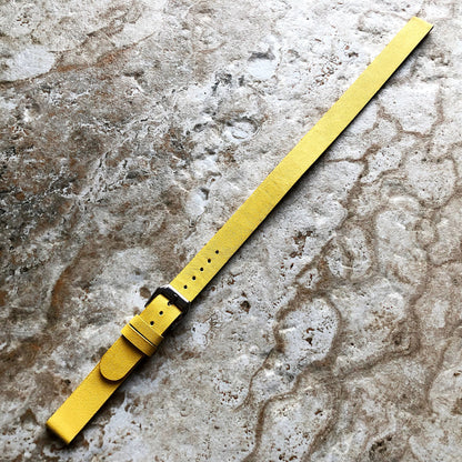 Apple Yellow Twice Wrap Around Wrist Leather Band for iWatch Ultra 2 9 8 7 SE 6 5 4 3 2 1 38mm 40mm 41mm 42mm 44mm 45mm 49mm Double Strap