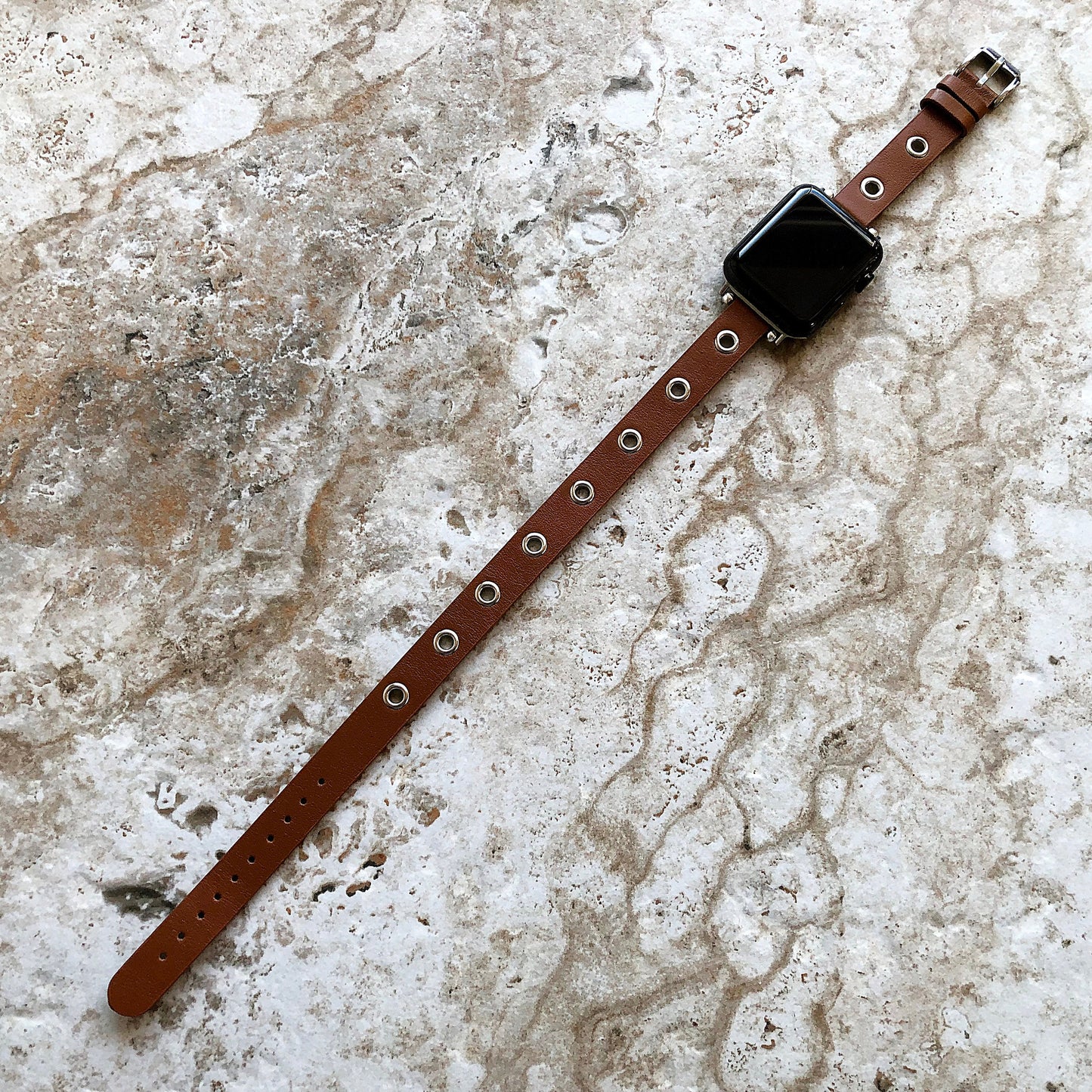 Apple Brown Double Wrap Band for iWatch Ultra 2 49mm and 9 8 Series 41mm 45mm Case Twice Around Wrist Leather Bracelet Fashion Straps GM
