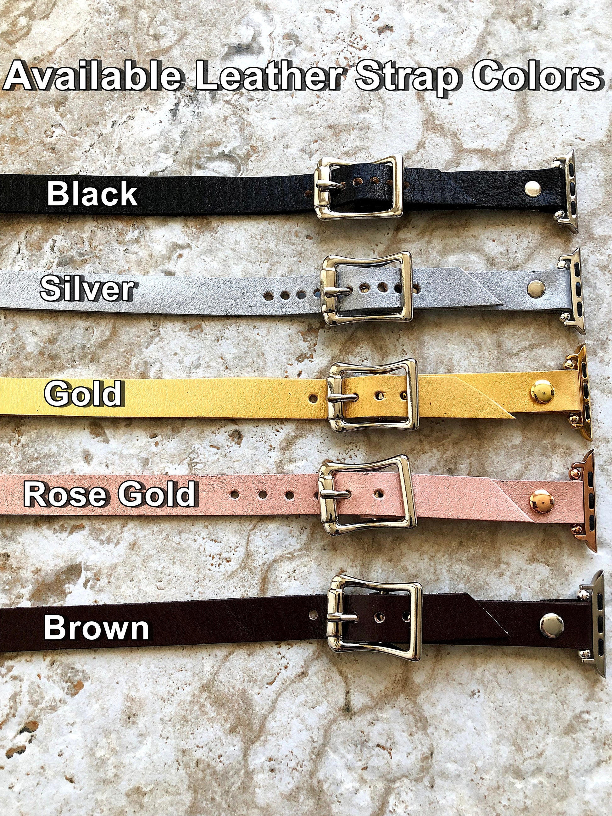 Apple Brown Color Triple Wrap Around Wrist Leather Elegant Band for iWatch All Series 38mm 40mm 41mm 42mm 44mm 45mm 49mm Bracelet Straps