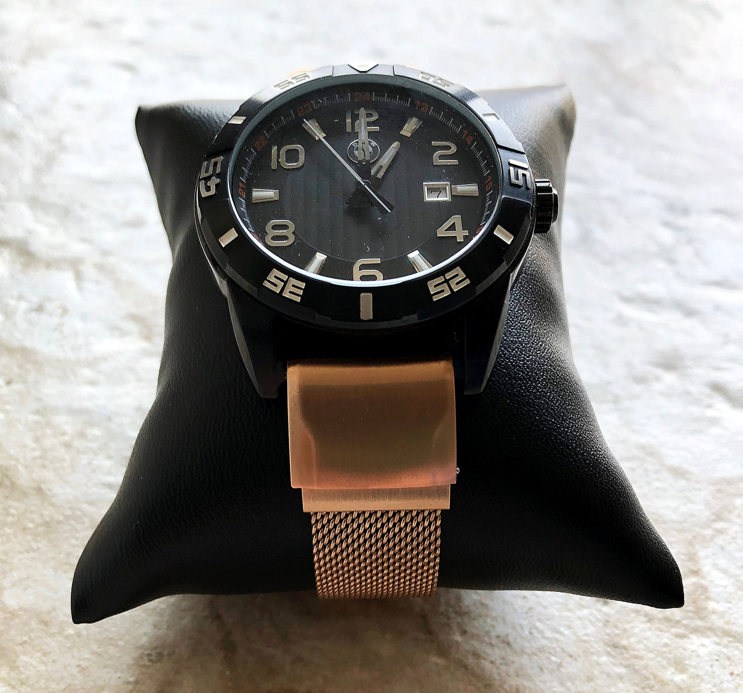 Garmin Rose Gold Color Band for D2 Delta S Instinct 2S Descent Mk2S Mk3 Mk3i 43mm Approach S70 42mm St Steel Milanese Quick Fit Strap A20B18