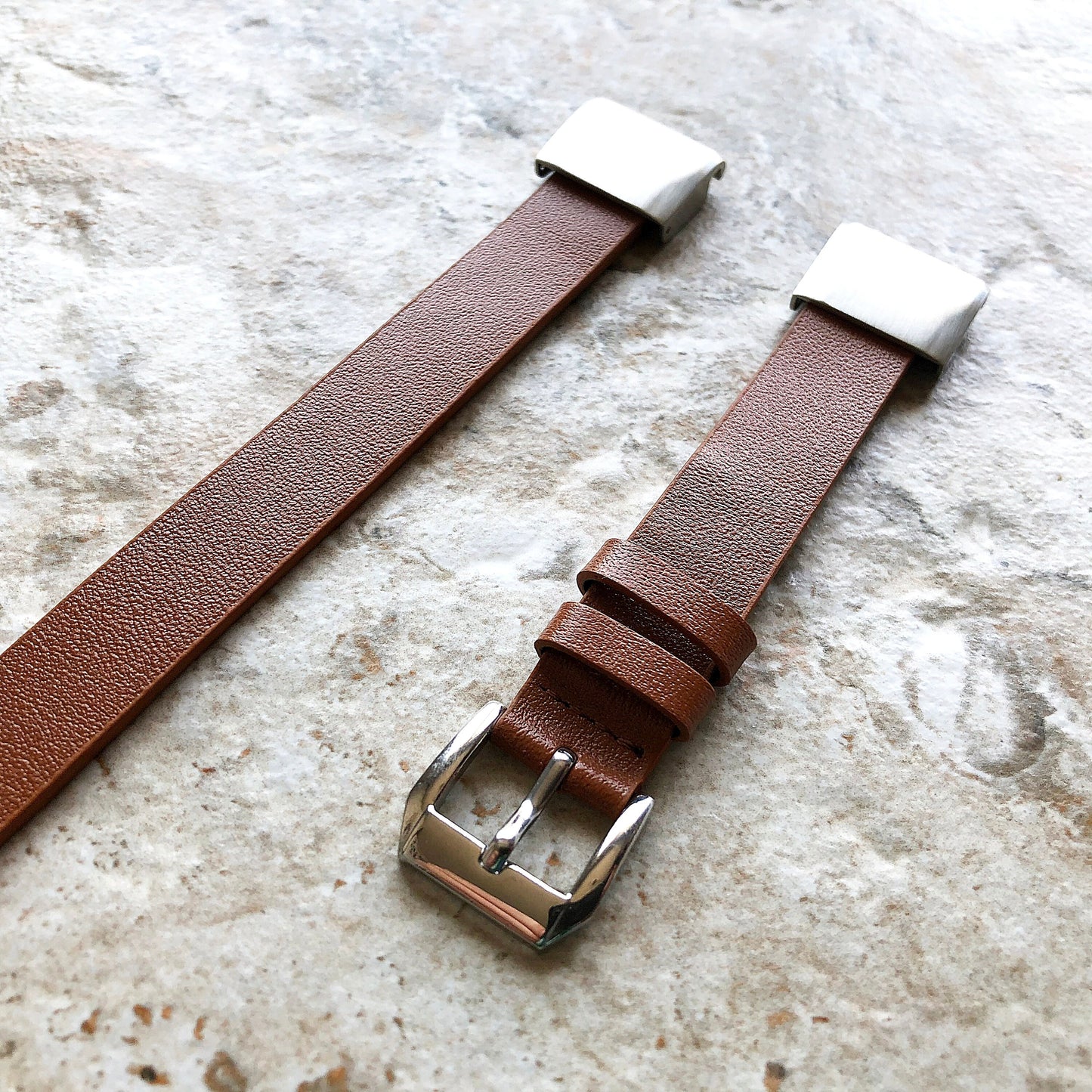 Garmin Brown Twice Double Wrap Band for epix Pro Gen 2 42mm and fenix 6S Pro 5S fenix 5S Plus Leather Strap Quick Fit Watch Bracelet A20-B18