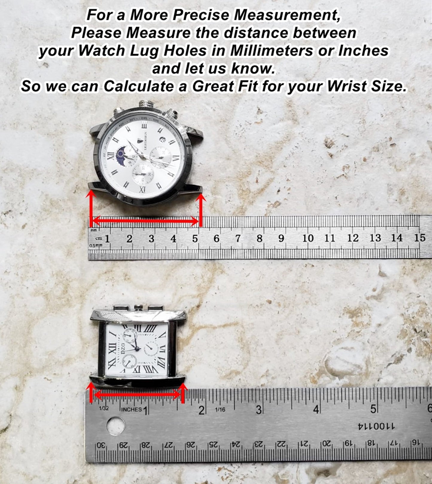 Engraved Watch Band for 22mm Width Lugs Traditional Casual Luxury and Smartwatches Black Color Stainless Steel Bracelet Strap CC2