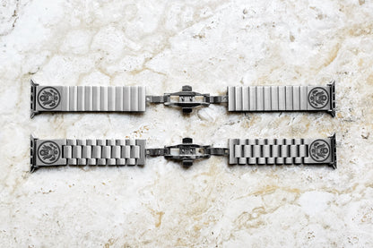 Engraved Watch Band Compatible with Apple iWatch Ultra 2 9 8 7 SE 6 5 4 3 2 1 Case 38mm 40mm 41mm 42mm 44mm 45mm 49mm St Steel Strap AS1
