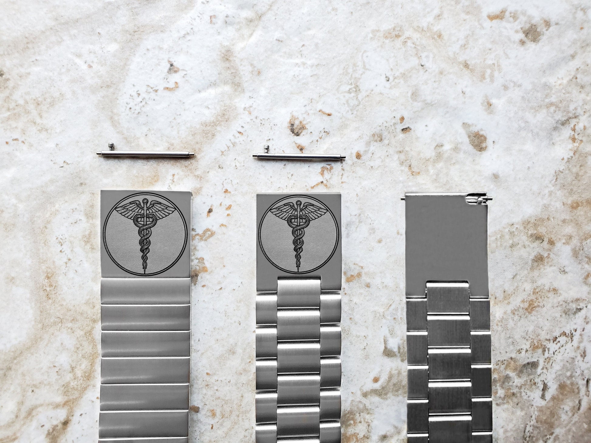 Engraved Watch Band Compatible with Garmin Forerunner 745 265 255 Venu 3 2 Vivoactive 4 Darth Vader First Avenger St Steel Strap MS1 -B22