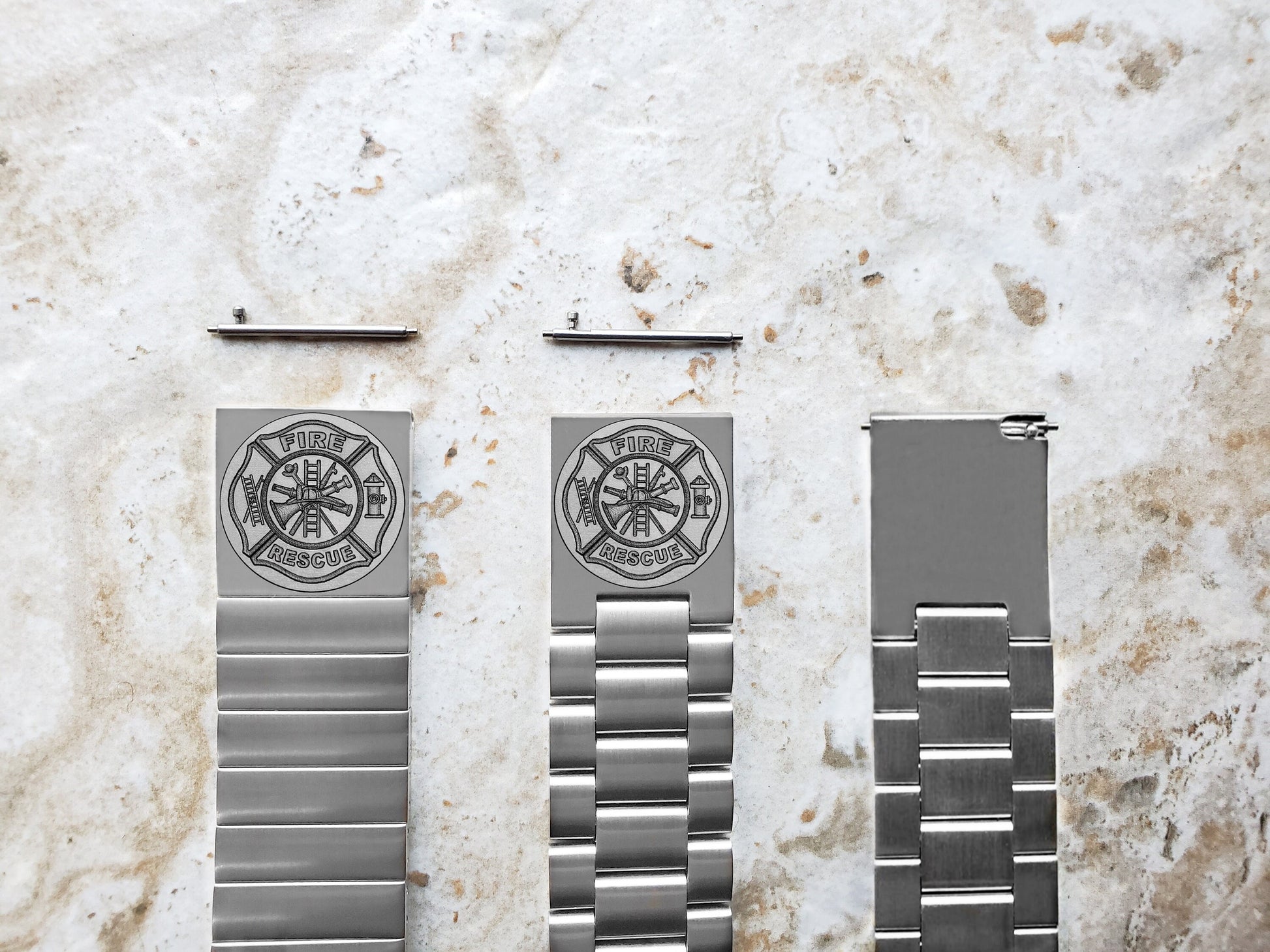 Engraved Watch Band Compatible with Garmin Forerunner 745 265 255 Venu 3 2 Vivoactive 4 Darth Vader First Avenger St Steel Strap F1 -B22
