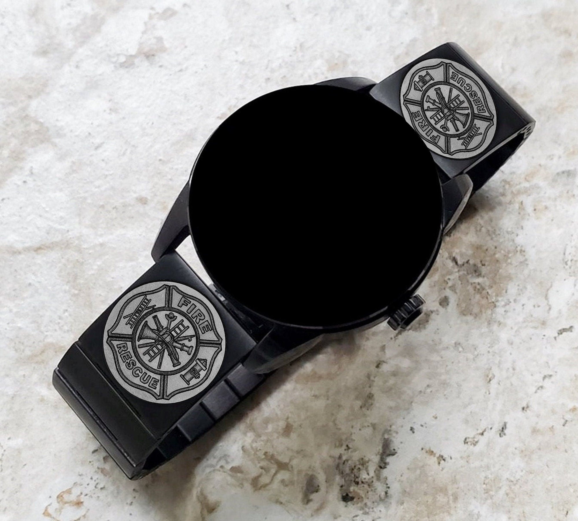 Engraved Watch Band for Garmin Forerunner 745 265 255 Venu 3 2 Vivoactive 4 Darth Vader First Avenger Black St Steel Bracelet Strap F1 -B22