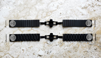 US Army Engraved Watch Band for 22mm Width Lugs Traditional Casual Luxury and Smartwatches Black Color Stainless Steel Strap Bracelet US1