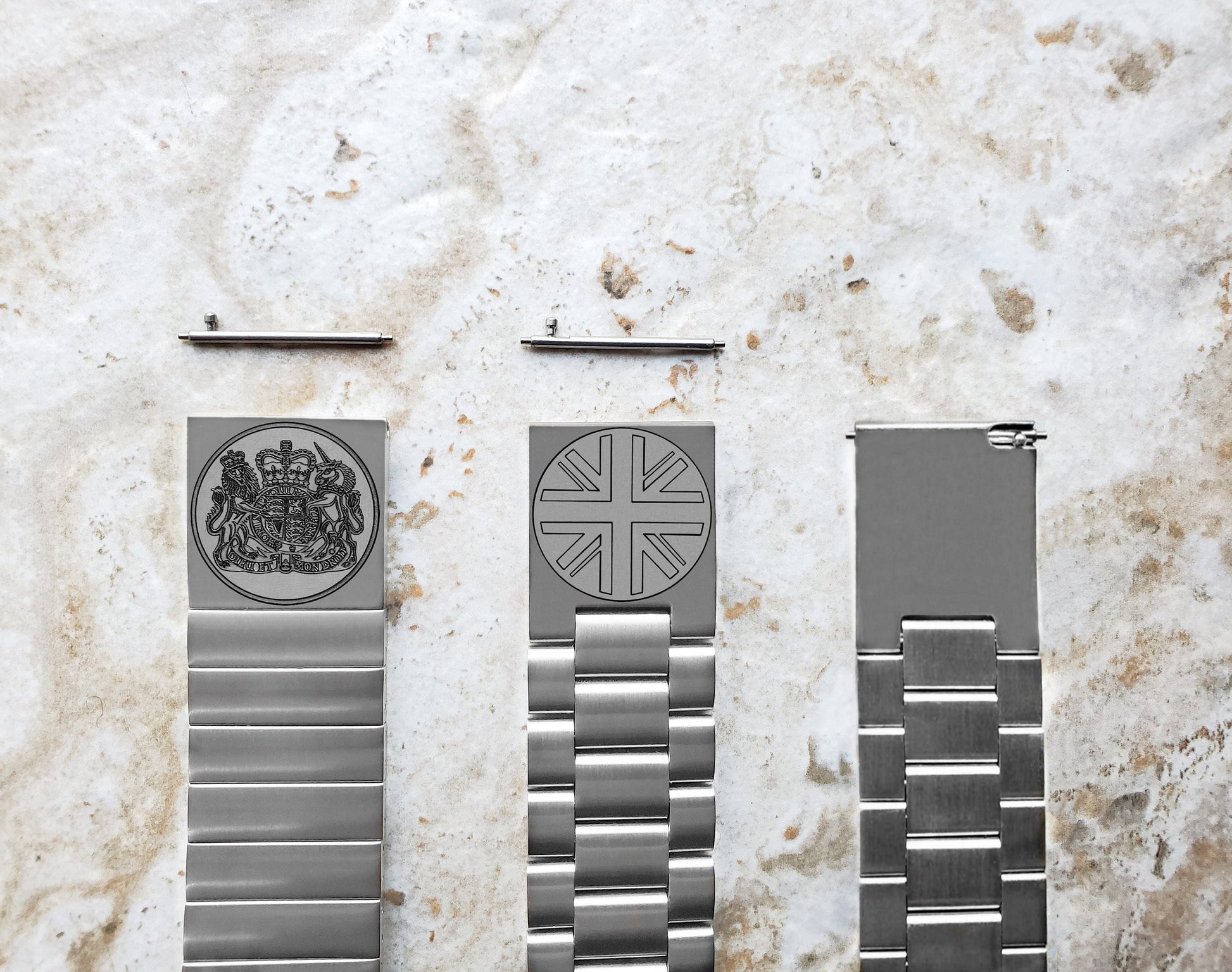 Garmin Watch Band Great Britain UK Symbols for Forerunner 745 265 255 Venu 3 2 Vivoactive 4 Darth Vader First Avenger Engraved St Steel UKS