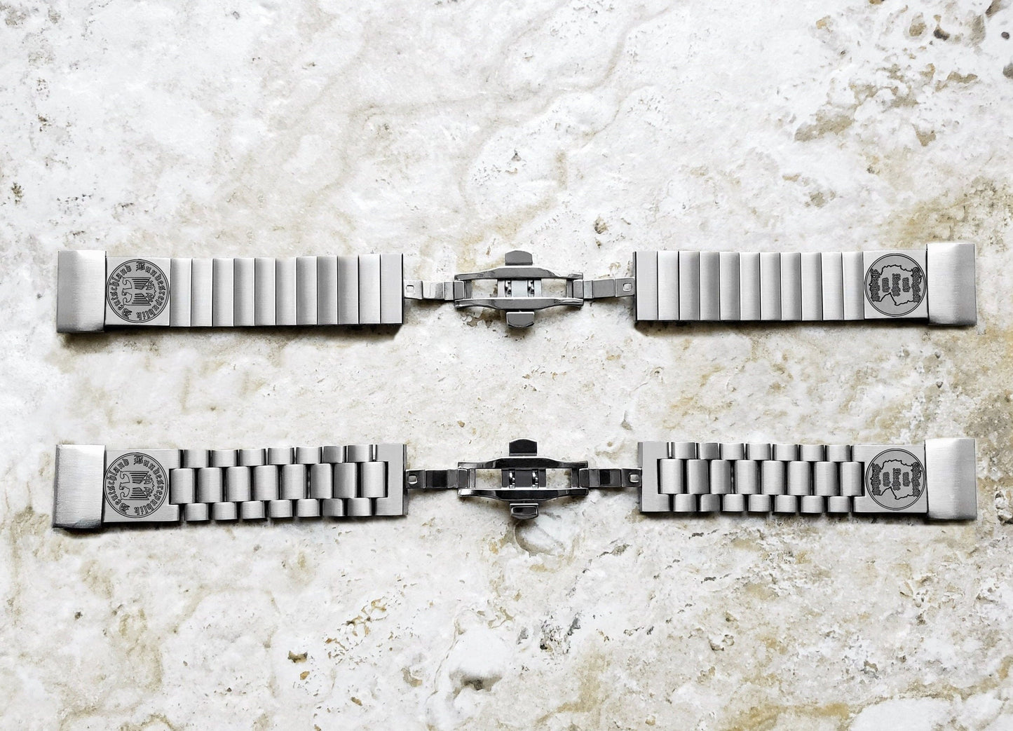 Garmin Watch Band Germany Deutschland Symbols for epix Pro 51mm Foretrex 601 701 Quatix 3 6X 7X Tactix 7 Instinct 2X Engraved Strap DES A26