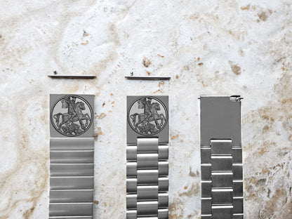 Garmin Watch Band Saint George for Forerunner 745 265 255 Venu 3 2 Vivoactive 4 Darth Vader First Avenger Engraved St Steel Strap DK2-B22