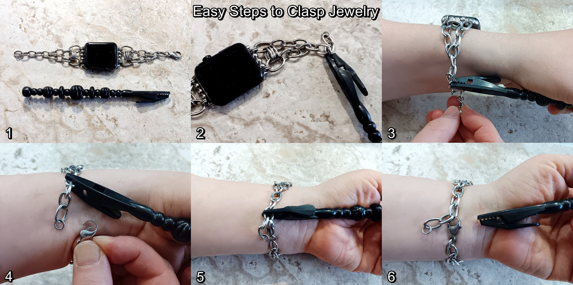 New Easy Fastening and Hooking Helper Tool for Closing Bracelets Necklaces Watches Jewelry Clasps Closures ABS Plastic Arthritis Pain Relief