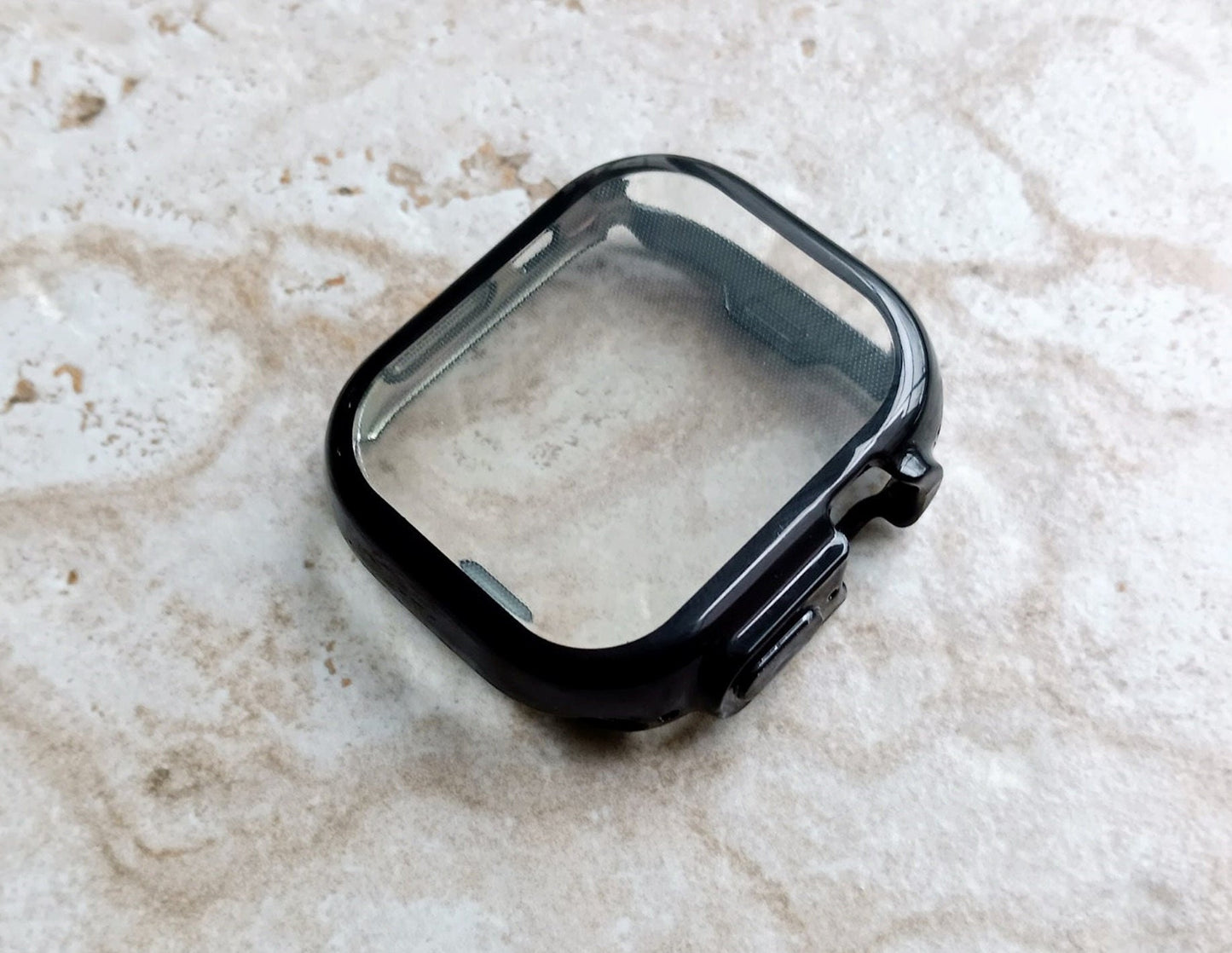 Apple Watch Case Cover for Ultra 2 49mm 45mm 44 41mm 40mm Case 9 8 7 SE 6 5 4 3 2 1 Series Soft Bezel Bumper with Built in Screen Protector