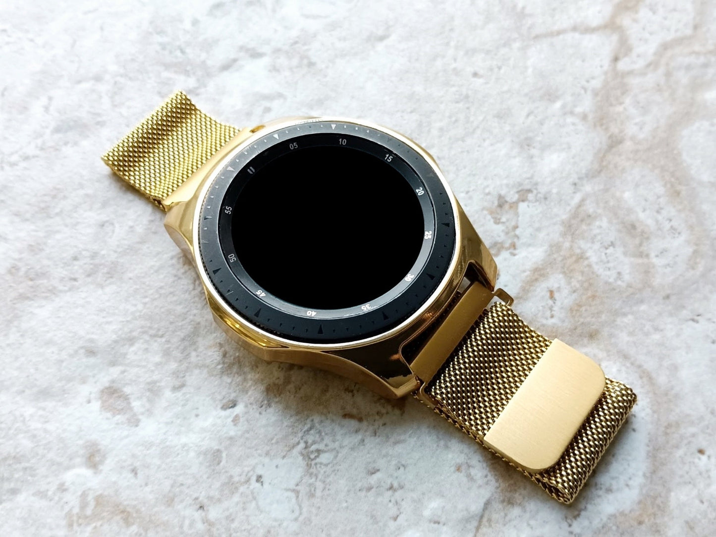 Samsung Watch Case Cover for Gear S3 Frontier SM-R760 and Galaxy Watch 46mm SM-R800 Protective Edge Thin Scratch Resistant Bumper Frame