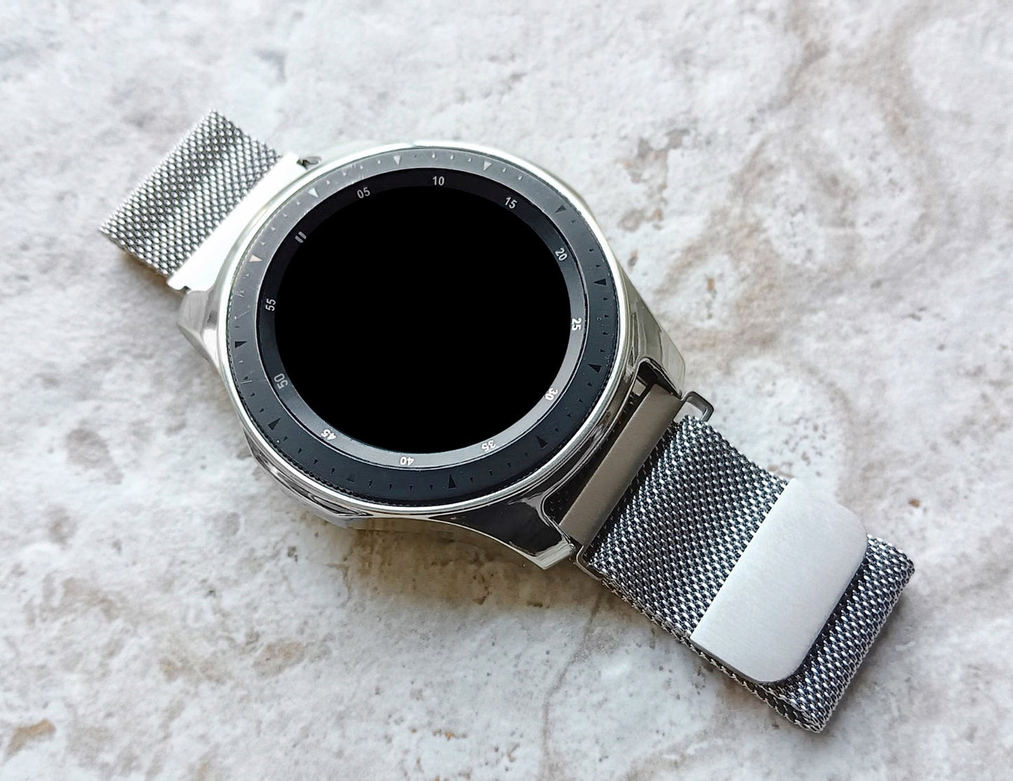 Samsung Watch Case Cover for Gear S3 Frontier SM-R760 and Galaxy Watch 46mm SM-R800 Protective Edge Thin Scratch Resistant Bumper Frame