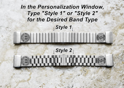 Garmin Watch Band Germany Deutschland Symbols for epix Pro 51mm Foretrex 601 701 Quatix 3 6X 7X Tactix 7 Instinct 2X Engraved Strap DES A26