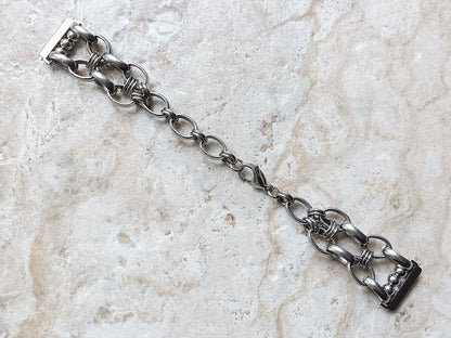 Fitbit Versa 2 3 4 Sense 2 Braided Silver Color Stainless Steel Bracelet Smartwatch Fitness Tracker Band Chain Links Handmade Unique Jewelry
