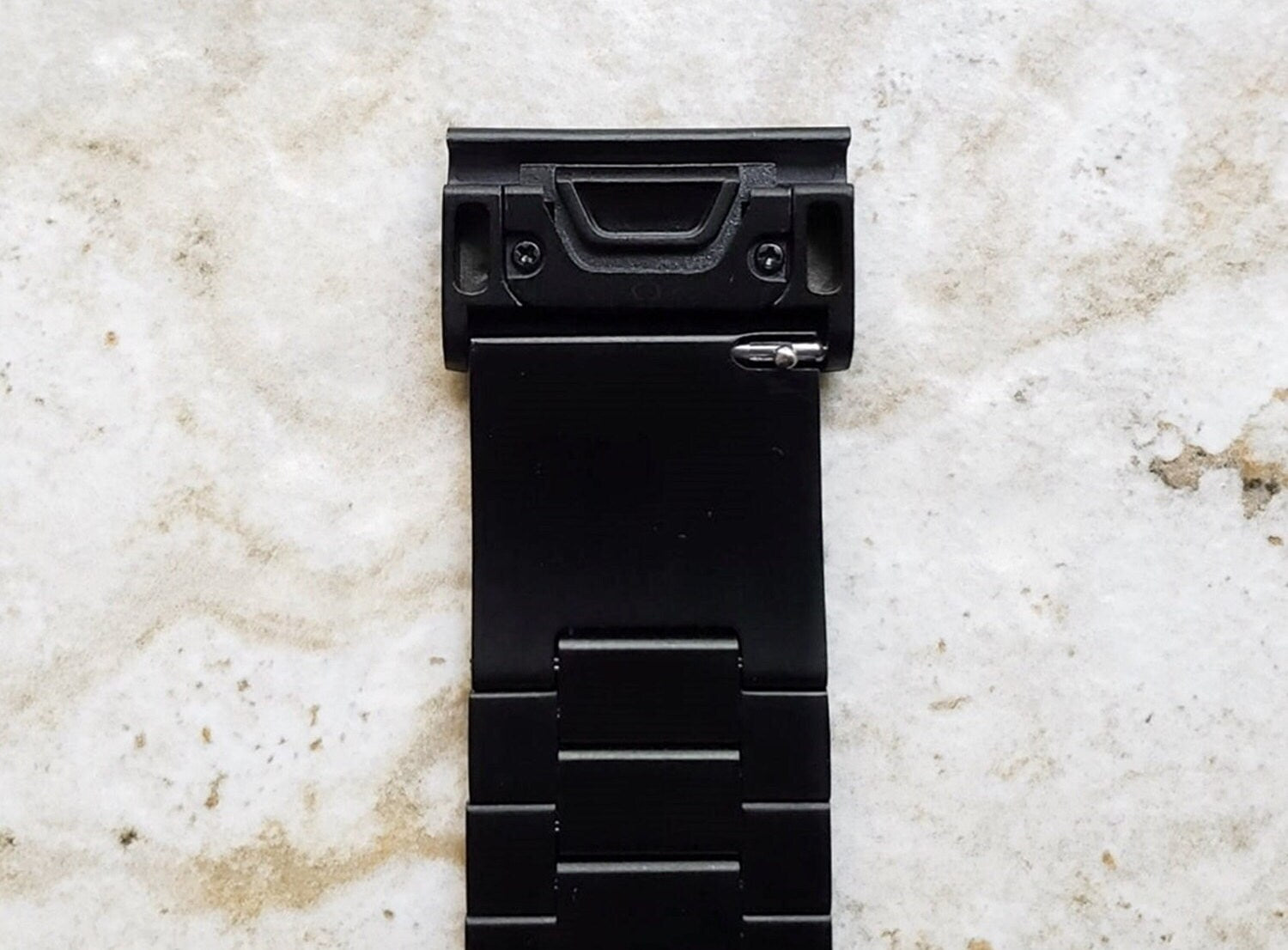 Engraved Watch Band for Garmin Fenix 7X Pro 6X Pro 5X Plus Fenix 3 Descent Mk3i 51mm Mk2i Mk2 Mk1 Enduro 2 Black Stainless Steel SS2 A26
