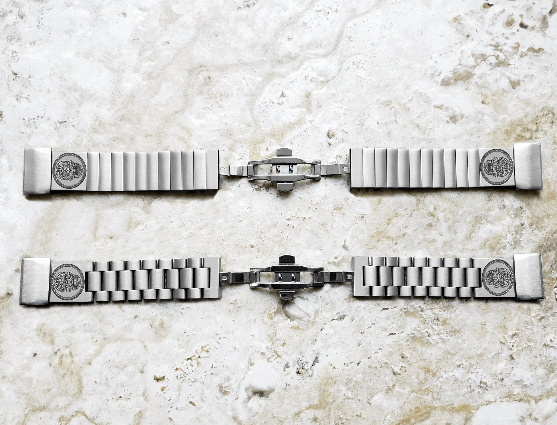 Engraved Watch Band for Garmin Fenix 7X Pro 6X Pro 5X Plus Fenix 3 Descent Mk3i 51mm Mk2i Mk2 Mk1 Enduro 2 Stainless Steel Strap SS2 A26