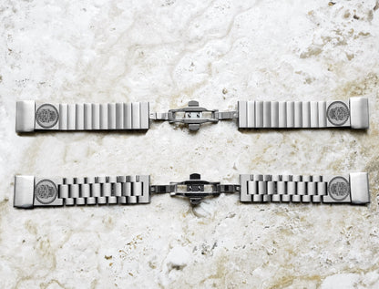 Engraved Watch Band for Garmin Fenix 7X Pro 6X Pro 5X Plus Fenix 3 Descent Mk3i 51mm Mk2i Mk2 Mk1 Enduro 2 Stainless Steel Strap SS2 A26