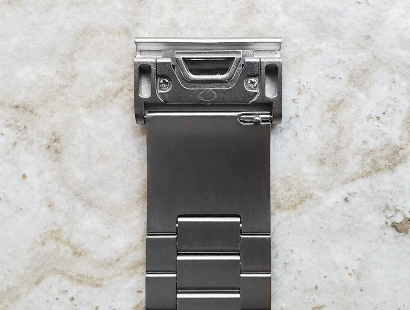 Engraved Watch Band for Garmin Fenix 7X Pro 6X Pro 5X Plus Fenix 3 Descent Mk3i 51mm Mk2i Mk2 Mk1 Enduro 2 Stainless Steel Strap AS1 A26