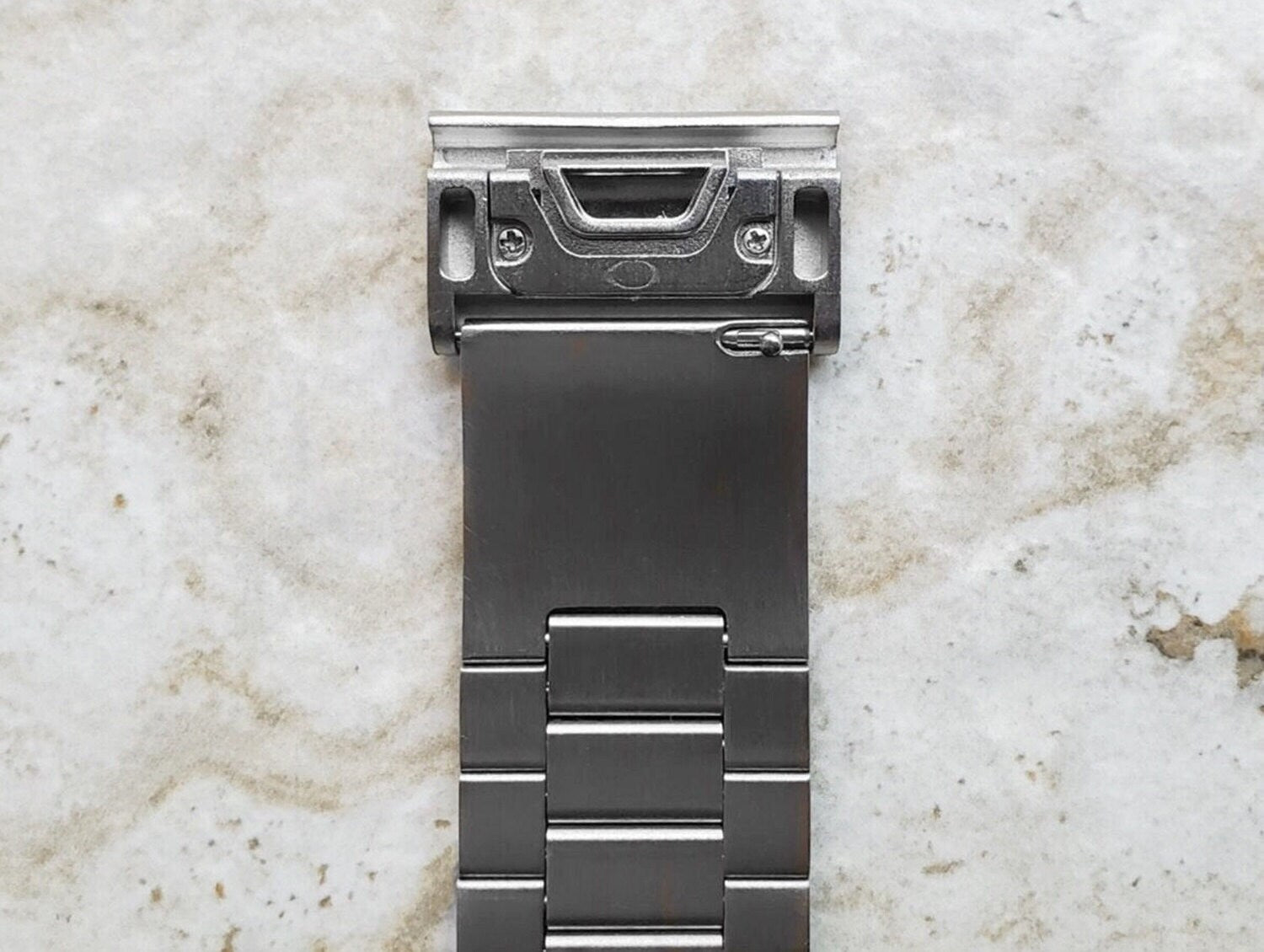 Engraved Watch Band for Garmin Fenix 7X Pro 6X Pro 5X Plus Fenix 3 Descent Mk3i 51mm Mk2i Mk2 Mk1 Enduro 2 Stainless Steel Strap MS2-A26