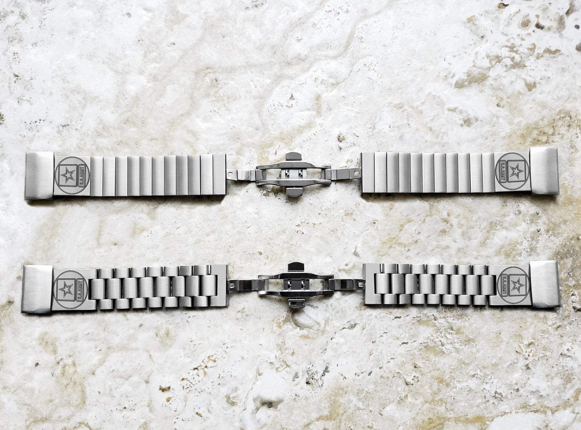 US Army Engraved Watch Band for Garmin epix Pro 51mm Foretrex 601 701 Quatix 3 6X 7X D2 Tactix 7 Instinct 2X Solar St Steel Strap US1 A26