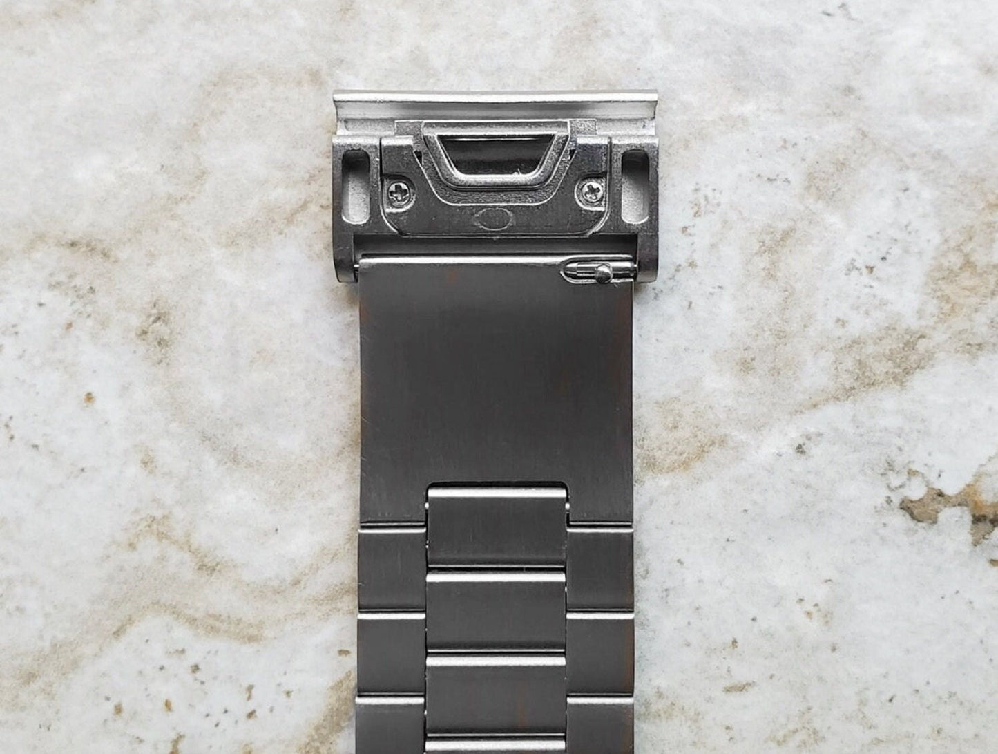 Engraved Watch Band for Garmin epix Pro 51mm Foretrex 601 701 Quatix 3 6X 7X D2 Tactix 7 Instinct 2X Solar Stainless Steel Strap CC2 A26