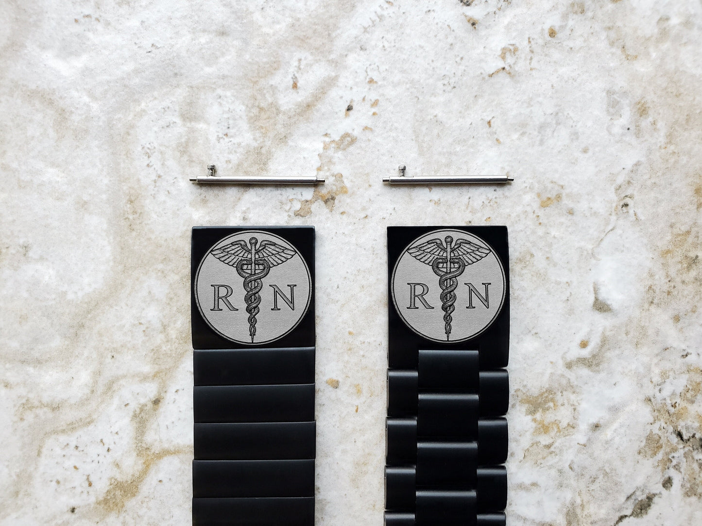 Registered Nurse Engraved Watch Band for Garmin Forerunner 745 265 255 Venu 3 2 Vivoactive 4 Darth Vader First Avenger Black Strap RN1-B22