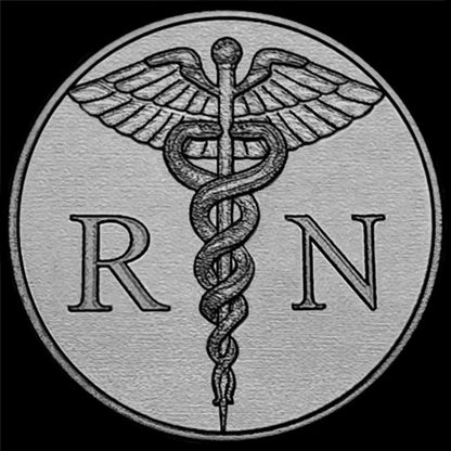 Registered Nurse Engraved Band for Garmin Fenix 7X Pro 6X Pro 5X Plus Descent Mk3i 51mm Mk2i Mk2 Mk1 Enduro 2 Black St Steel Strap RN1-A26