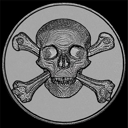 Samsung Engraved Skull Band for Watch 7 6 5 4 Classic Watch 3 Active2 40mm 41mm 42mm 43mm 44mm 45mm 46mm 47mm St Steel Black Strap SC2 -A20